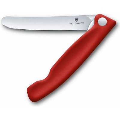 Victorinox 6.7801.FB Swiss Classic zavírací nůž na zeleninu červená 11 cm – Sleviste.cz