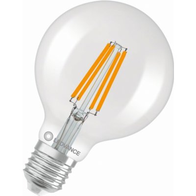 Osram Ledvance LED CLASSIC GLOBE95 60 EEL A S 3.8W 830 FIL CL E27 – Zboží Mobilmania