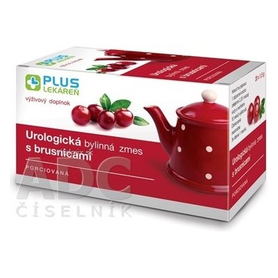 PLUS LÉKÁRNA Urologická bylinná směs s brusinkami porcovaná 20 x 1,5 g – Zbozi.Blesk.cz