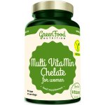 GreenFood Nutrition Multi VitaMin Chelát pro ženy 90 kapslí – Hledejceny.cz