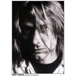 Plakát, Obraz - Kurt Cobain - Japan 1992, 59.4 × 84.1 cm – Zboží Dáma