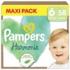 Plenky Pampers Harmonie 6 58 ks