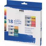 akrylové barvy El Greco sada 12 ml – Hledejceny.cz