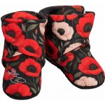 Esito capáčky barefoot Softshell Vlčí máky černá – Zboží Dáma