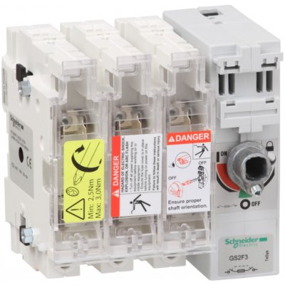 SCHNEIDER ELECTRIC SCHNEIDER Odpínač VARIO GS2F3 3P 50A pojistkový GS2F3 – Hledejceny.cz