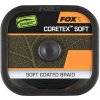 Rybářské lanko Fox návazcová šňůra naturals coretex soft x 20m 35lb 15,8kg