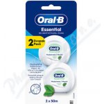 Oral-B Essential dentální nit Mint 2 x 50m – Hledejceny.cz