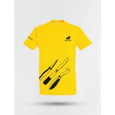BeaverCraft pánské triko T-Shirt yellow XL
