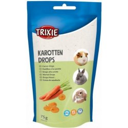 Trixie CARROT DROPS Mrkvové dropsy pamlsek Hlodavec 75 g