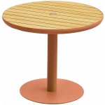 HIGOLD NL Zahradní jídelní stůl BALI 90 CM ORANGEHG30623301O – Hledejceny.cz