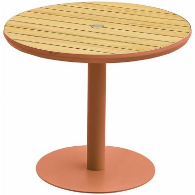 HIGOLD NL Zahradní jídelní stůl BALI 90 CM ORANGEHG30623301O – Hledejceny.cz
