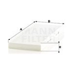 Filtr, vzduch v interiéru MANN-FILTER CU 3955 – Hledejceny.cz