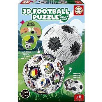 Educa 3D Puzzle fotbalový míč 32 ks