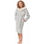 Dětský župan Elsa světle šedý – Zboží Dáma