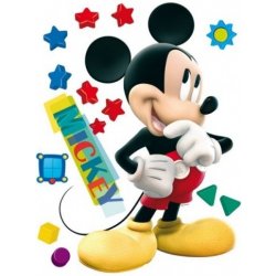 AG Design DK 858 Samolepka na zeď Disney Mickey rozměry 65 x 85 cm