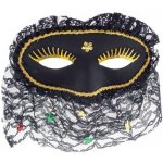 Škraboška se závojem černá – Zbozi.Blesk.cz