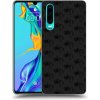 Pouzdro a kryt na mobilní telefon Huawei Picasee silikonové Huawei P30 - Separ - Black On Black 1 černé