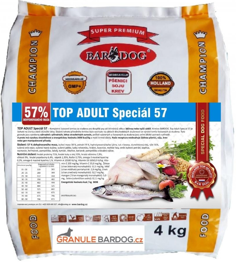 Bardog TOP Adult Speciál 57 4 kg