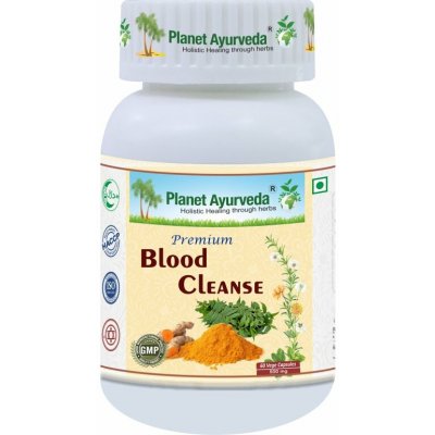 Planet Ayurveda Premium Blood Cleanse 500 mg 60 kapslí – Hledejceny.cz