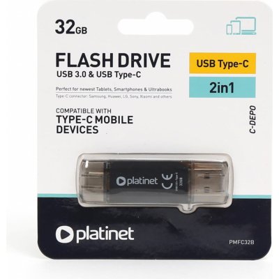 Platinet Dual 32GB PL0181 – Zboží Živě