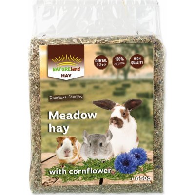 Nature Land Meadow Hay Seno s chrpou 0,65 kg – Zboží Mobilmania