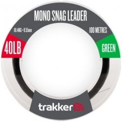 TRAKKER PRODUCTS Snag Leader Green 100m 0,55mm 18,1kg