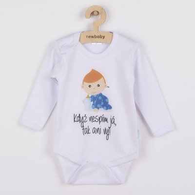 Body s potiskem New Baby Když nespím já tak ani vy – Zboží Mobilmania