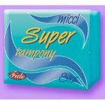 Micci menstruační tampony Super 8 ks – Zboží Dáma