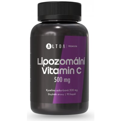 Altoa Essentials Lipozomální vitamin C 500 mg 90 kapslí – Hledejceny.cz