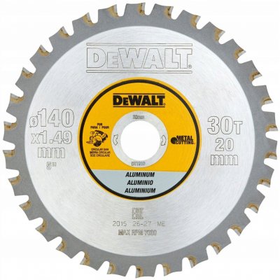 Kotouč na kov DeWalt DT1910 140x20 mm – Zboží Mobilmania
