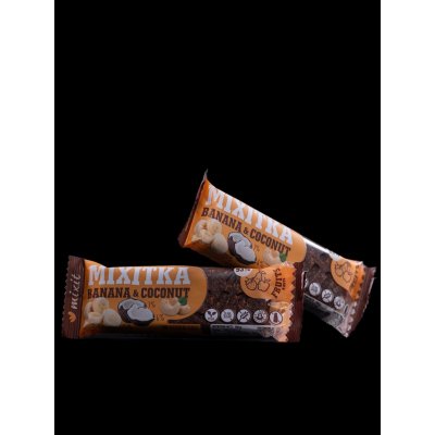 Mixit Mixitka bez lepku Banán + Kokos 46 g – Hledejceny.cz