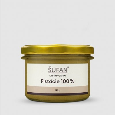 Šufan Pistáciové máslo 100% 190 g – Zboží Dáma