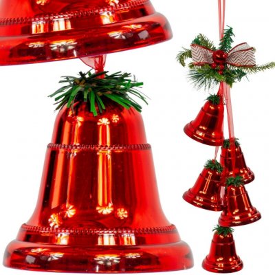 Excellent Houseware Vánoční Baňky tvar zvonek 75 cm 1 ks – Hledejceny.cz