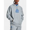 Pánská mikina Curry Big Splash PO Hoodie-BLU Mikina Under Armour Modrá