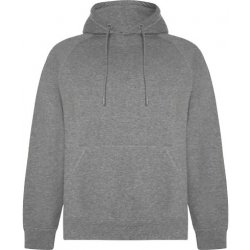 Vinson unisex mikina s kapucí Marl Grey