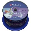 Verbatim DVD+R 8,5GB 8x, Double Layer, AZO, printable, spindle, 50ks (43703)