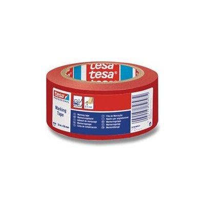 Tesa tape výstražná značkovací páska 50 mm x 33 m červená – Zboží Dáma
