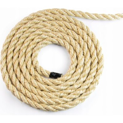 Sisal lano na škrabadlo, sisalové lano, Pro Kočky 8 mm, 15 m – Hledejceny.cz