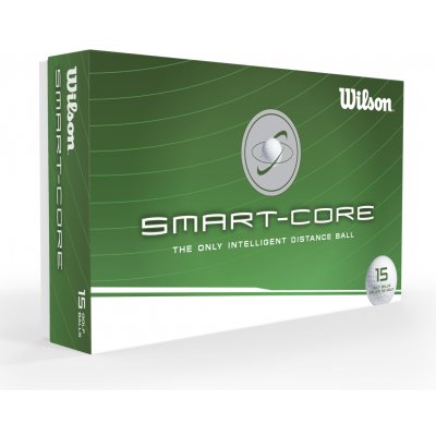 Wilson Smart Core Pro Distance 15s bílé 15 ks – Zboží Dáma