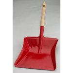 MARS SVRATKA Zesílená široká plechová lopatka lakovaná s dřevěným držadlem – Zboží Dáma