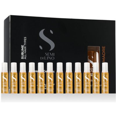 Alfaparf Milano Semí dí Líno Beauty Genesis sérum na vlasy 12 x 13 ml – Hledejceny.cz