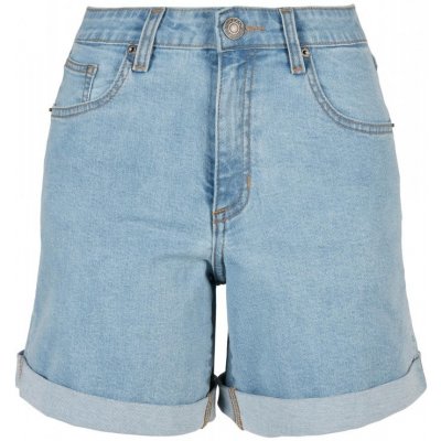 Ladies Organic Stretch Denim 5 Pocket Shorts clearblue bleached