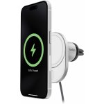 Belkin BOOST CHARGE™ Qi2 Magnetický držák s nabíjením do auta, 15W, bez adaptéru, šedý WIC008BTGR-NCV2 – Zboží Živě