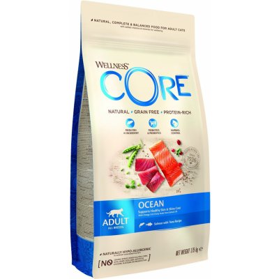 Wellness Core Cat Ocean Adult All Breeds losos a tuňák 1,75g