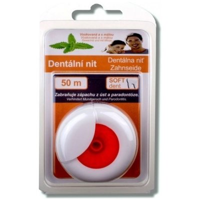 SoftDent Dentální nit 50 m – Zboží Mobilmania