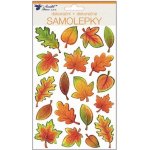 Anděl Přerov Samolepky plastické 25x14 cm, podzimní listí – Zboží Dáma