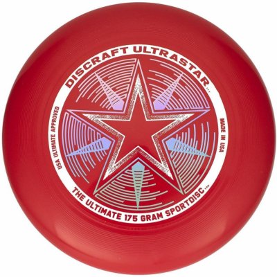 Discraft Ultra-Star červená – Zbozi.Blesk.cz