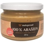 Nutspread arašídový krém křupavý 250 g – Zboží Mobilmania