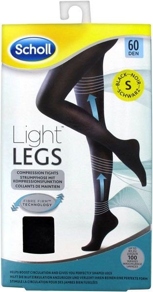 Scholl kompresivní Light Legs 60 DEN kompresní punčochové kalhoty černé od  649 Kč - Heureka.cz