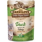 Carnilove Cat Duck with Catnip 85 g – Sleviste.cz